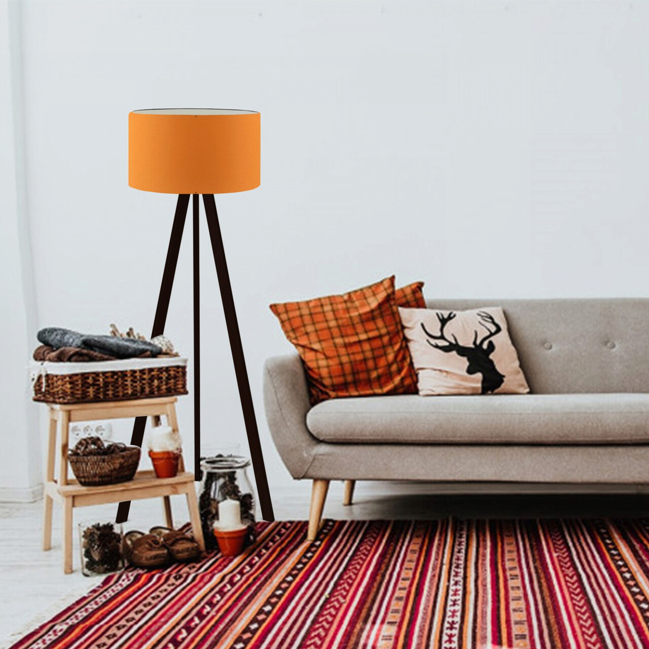 Lampadar, Opviq, 780SGN4451, Portocaliu - imagine 4